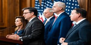 Johnson says Senate-passed DHS funding bill will have to change – what that means for the border fight